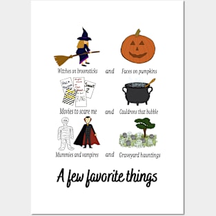 Favorite Halloween Things Posters and Art